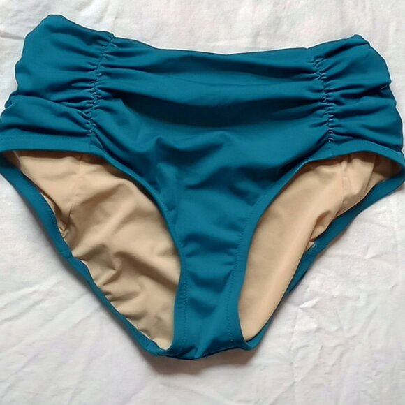J. Crew XXS Teal Bikini set - Picture 7 of 7